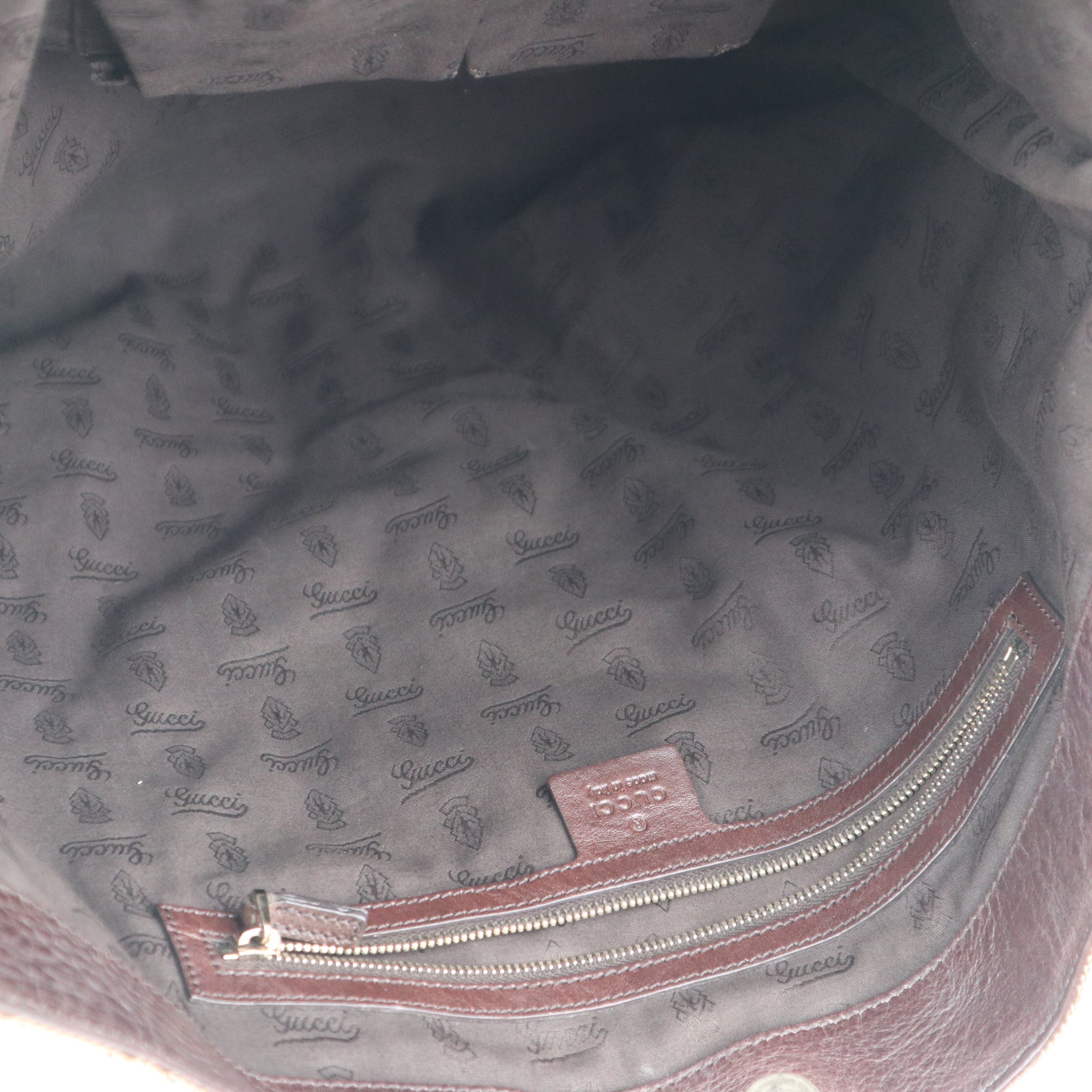 C2263 Gucci Tote Bag GG Canvas Tote | Pre-Owned Excellent Brown Canvas GG Monogram