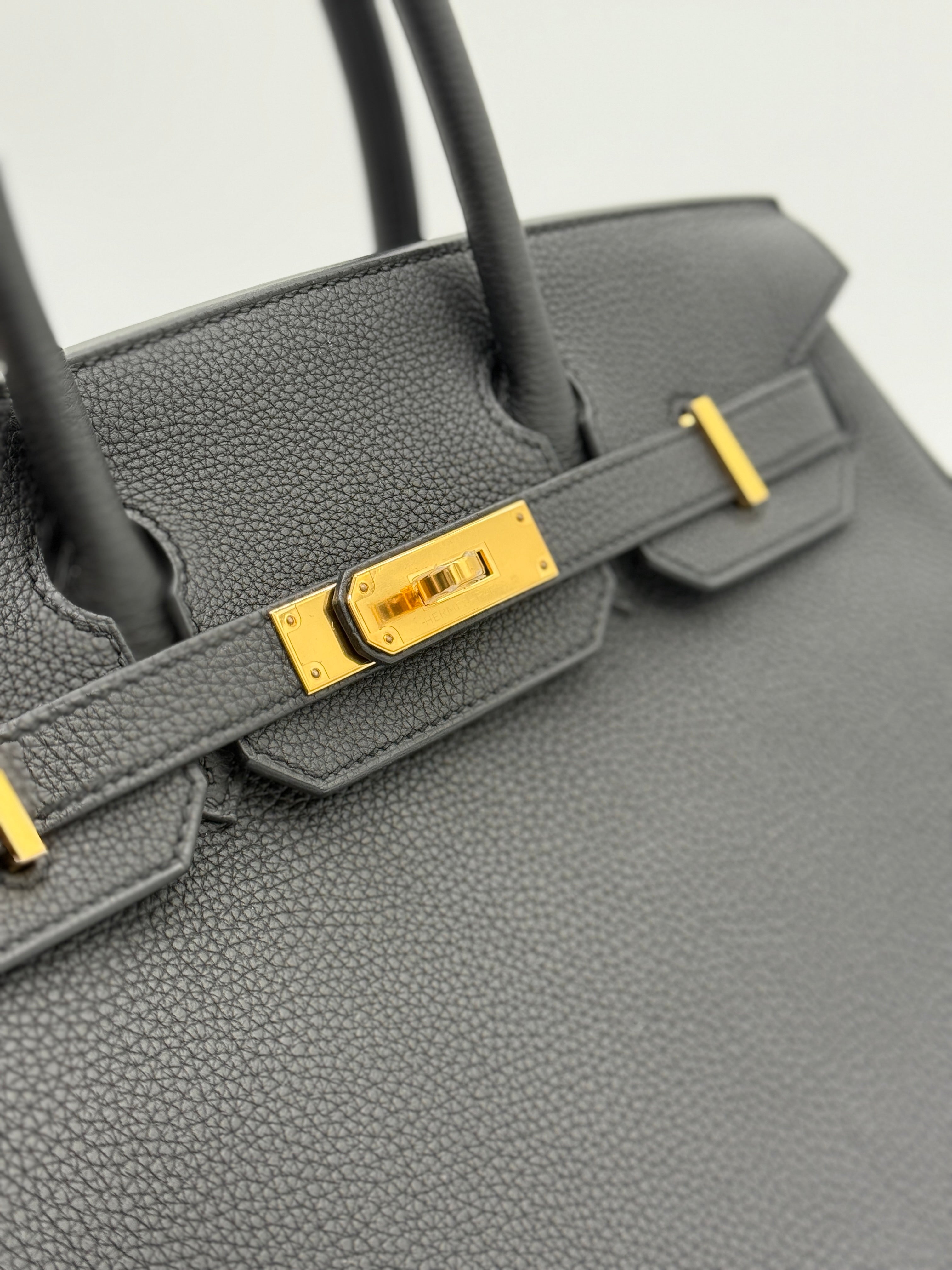 Hermès Birkin 30 leather handbag