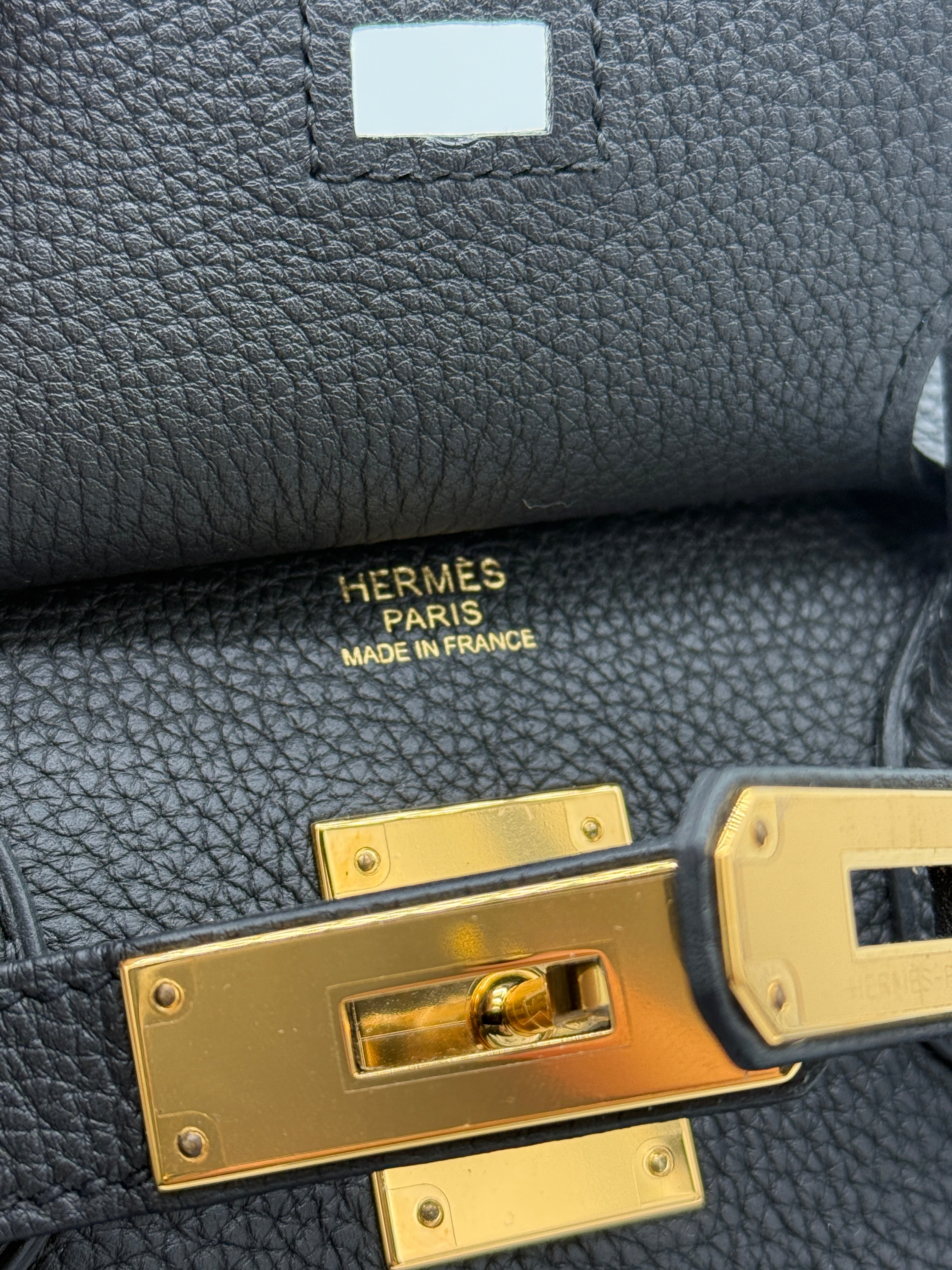 Hermès Birkin 30 leather handbag