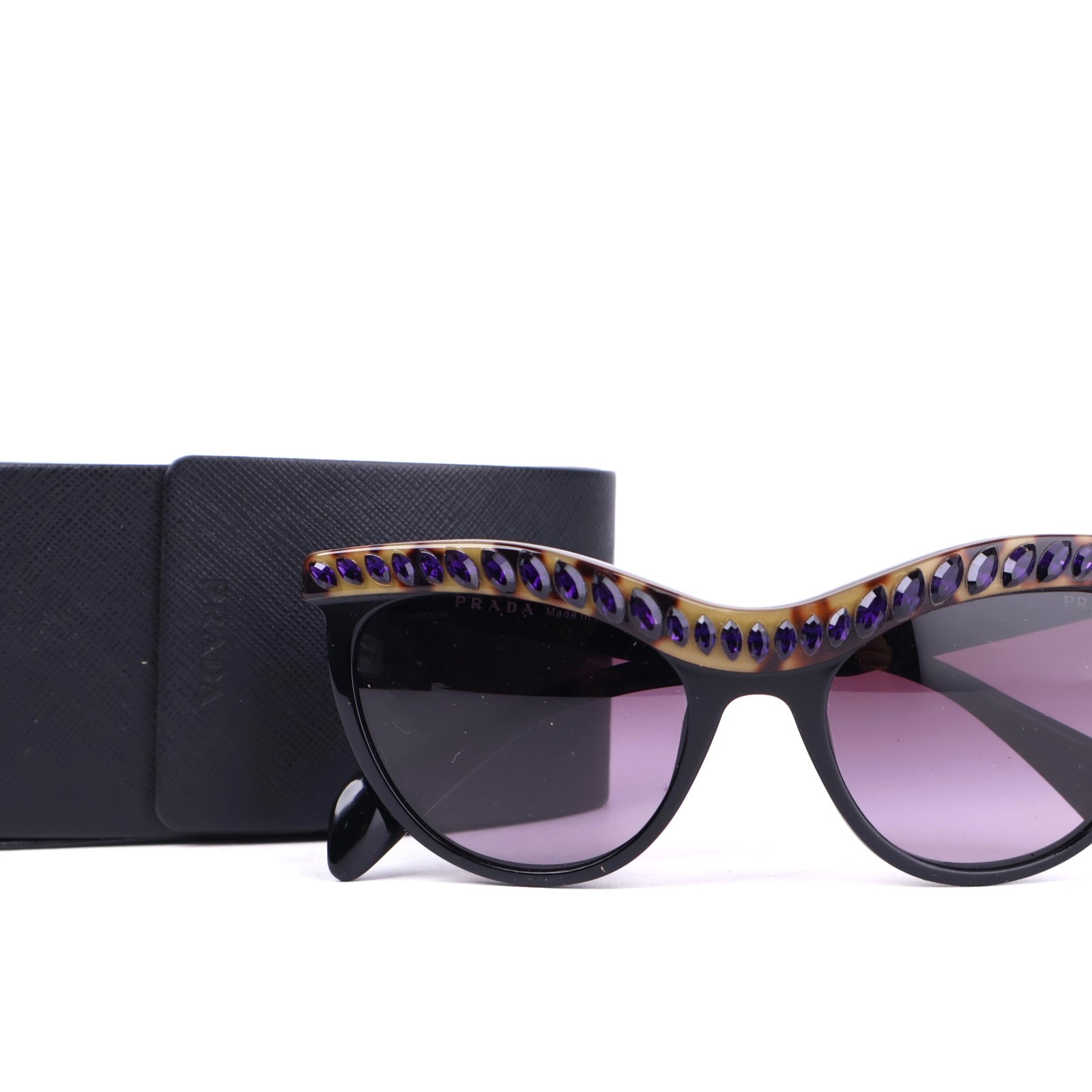J3251 Prada Animal Print Sunglasses- Pre Owned