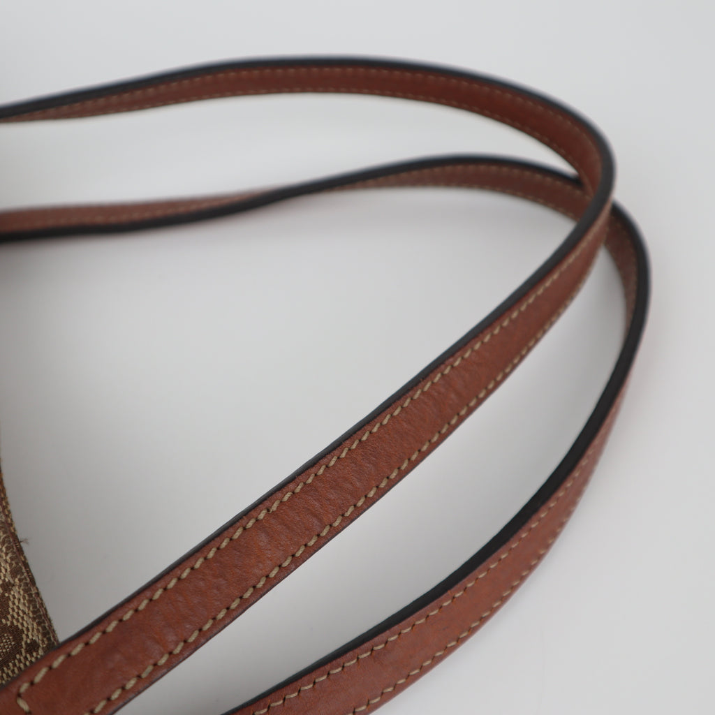 C2268 Gucci Tote Bag GG Canvas Tote | Pre-Owned Very Good Brown Canvas GG Monogram