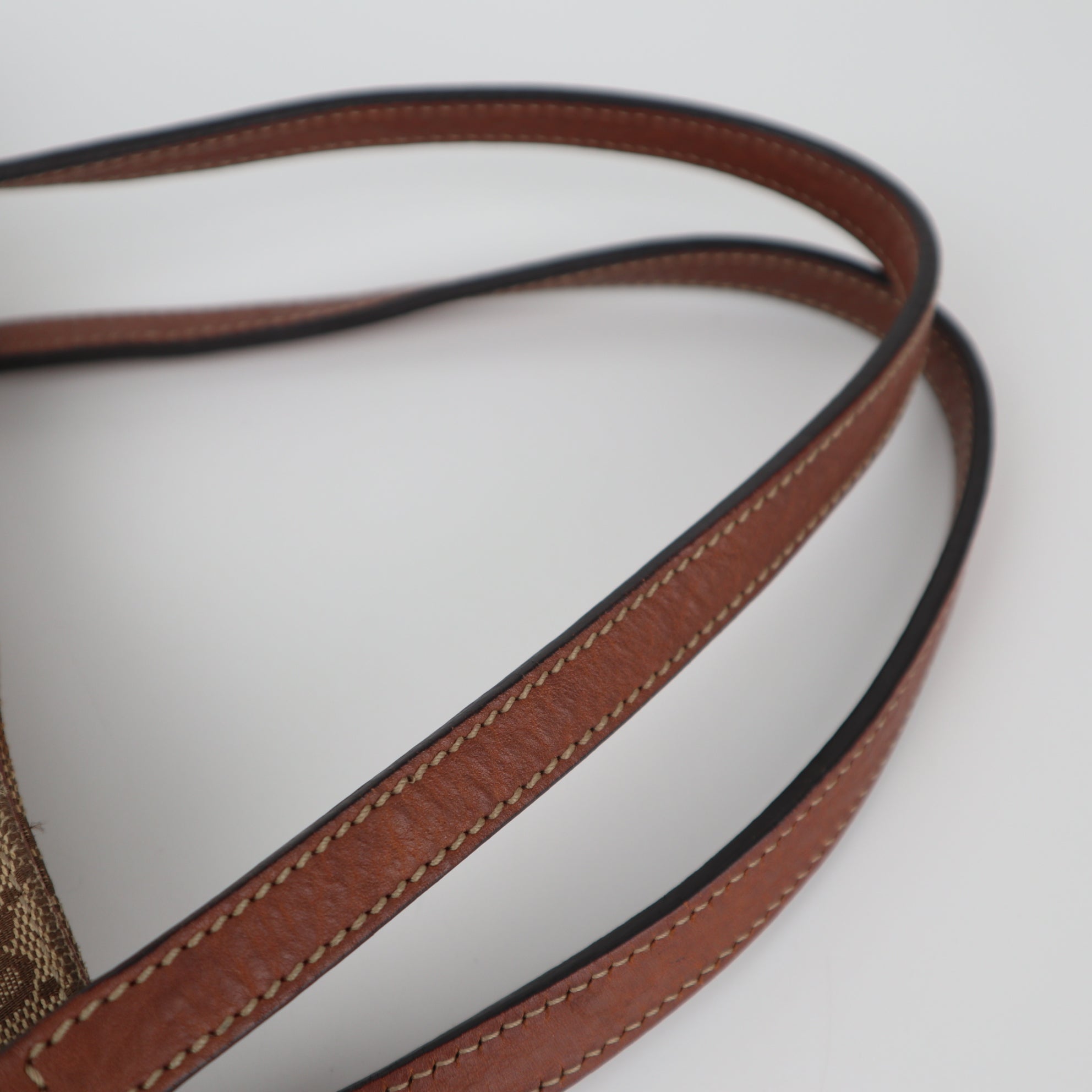C2268 Gucci Tote Bag GG Canvas Tote | Pre-Owned Very Good Brown Canvas GG Monogram