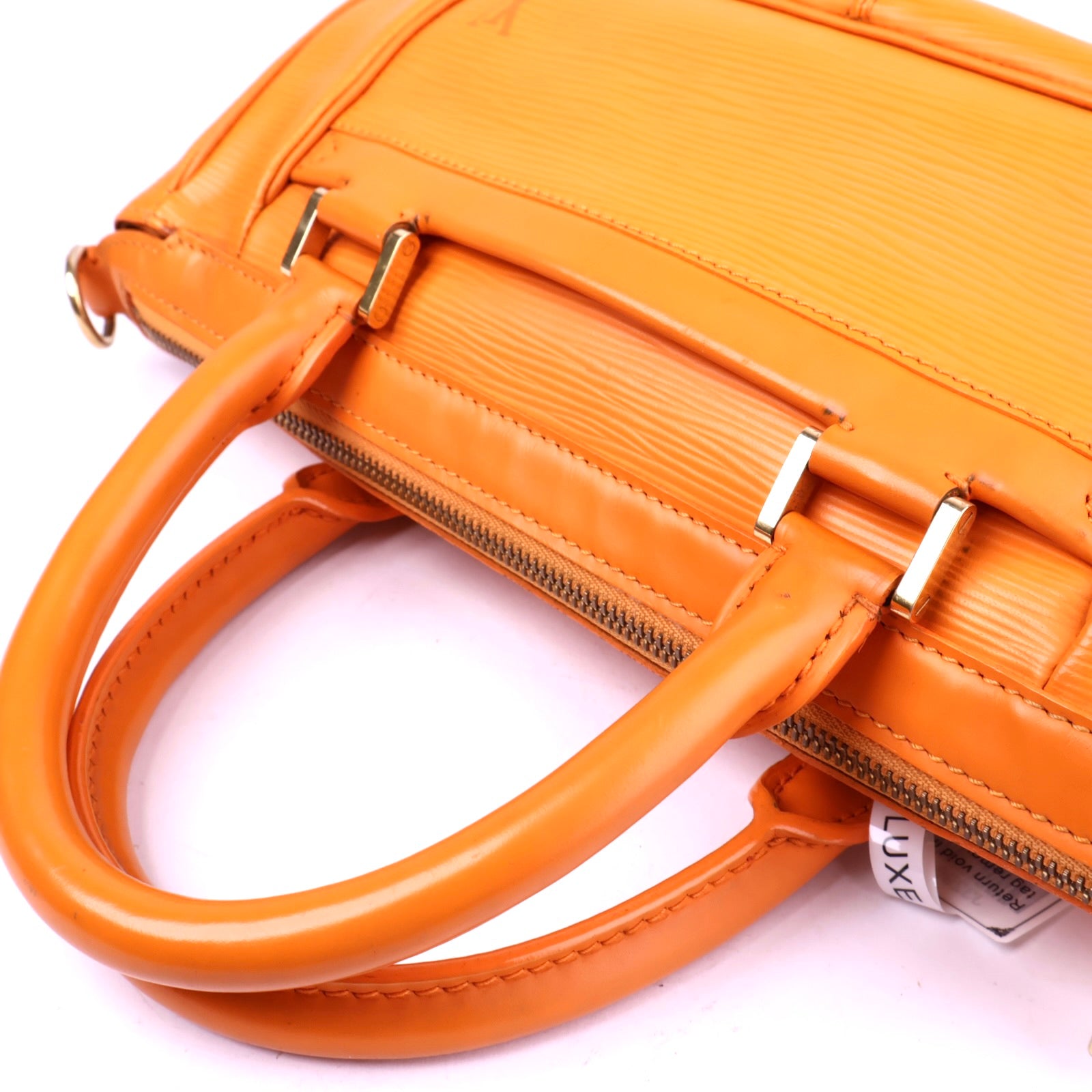 J3296 Louis Vuitton Mandarin Epi Leather Dhanura PM Bag- Pre Owned
