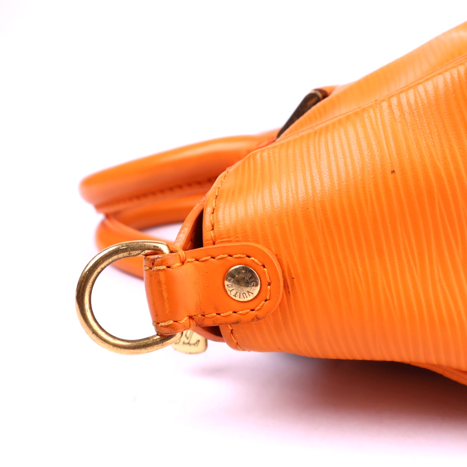 J3296 Louis Vuitton Mandarin Epi Leather Dhanura PM Bag- Pre Owned