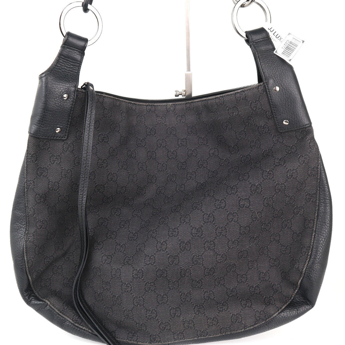C2272# Gucci Shoulder Bag GG Denim Shoulder Bag Hobo | Pre-Owned Very Good Denim