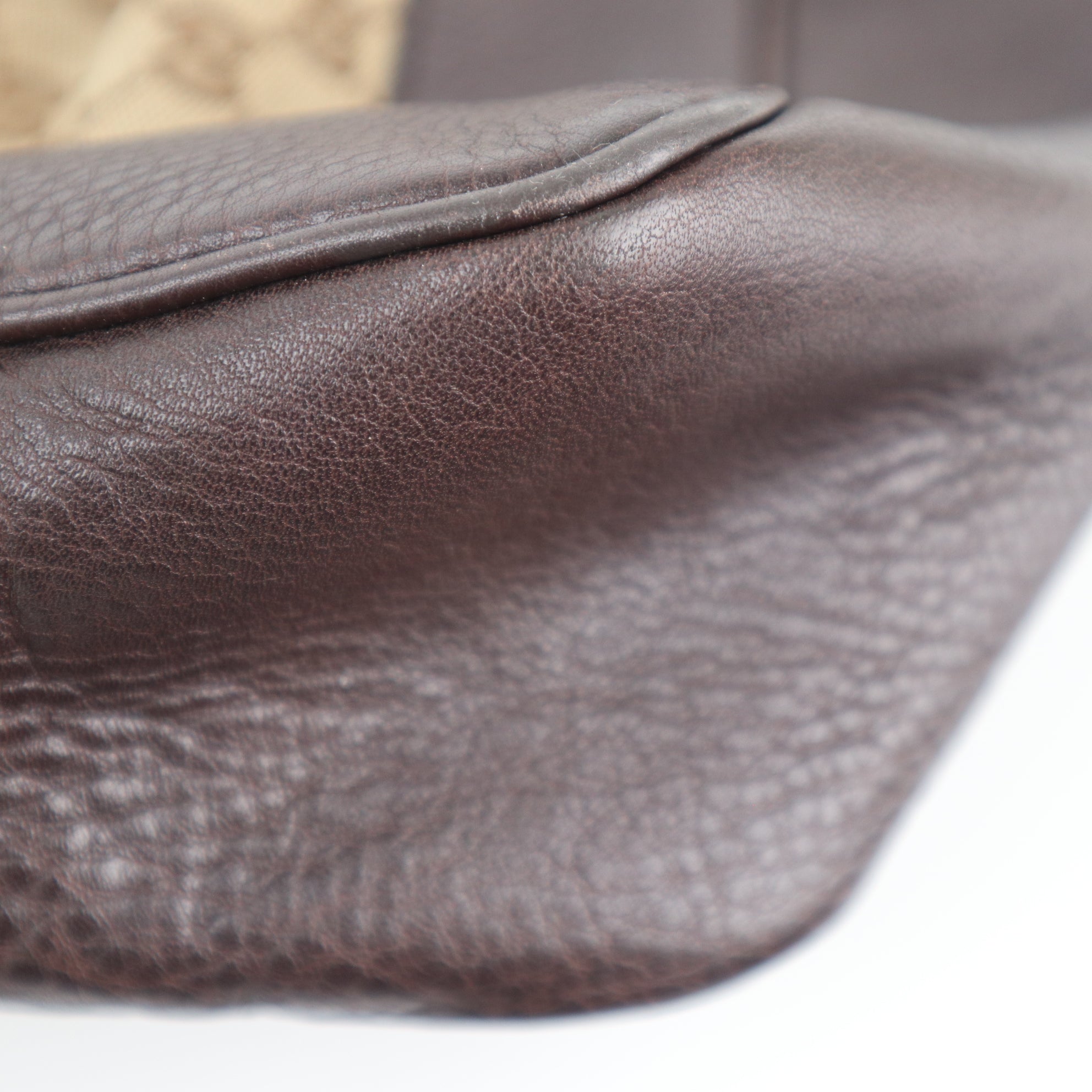 C2273 Gucci Shoulder Bag Gucci GG Canvas Charlotte | Pre-Owned Very Good Brown Canvas GG Monogram