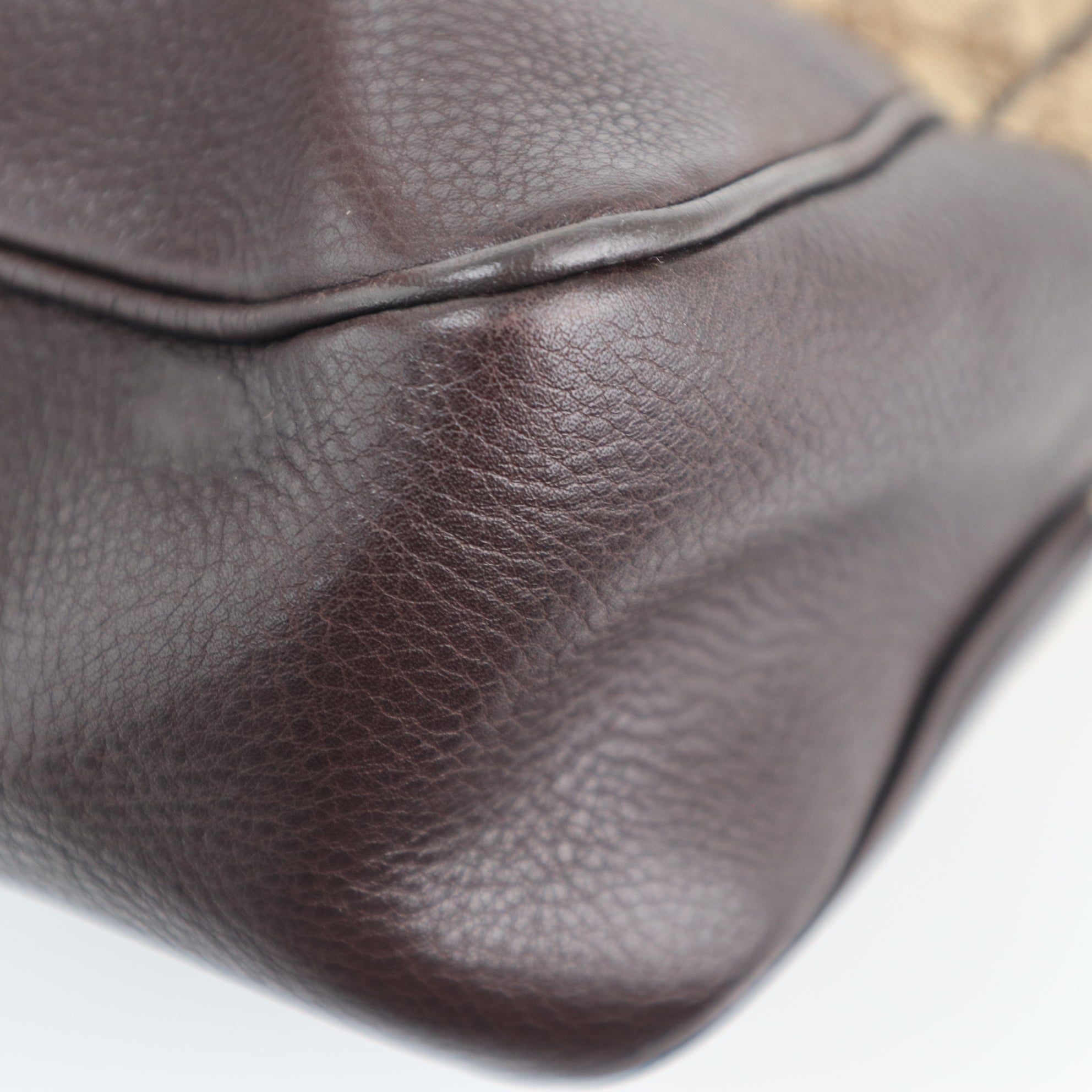 C2273 Gucci Shoulder Bag Gucci GG Canvas Charlotte | Pre-Owned Very Good Brown Canvas GG Monogram
