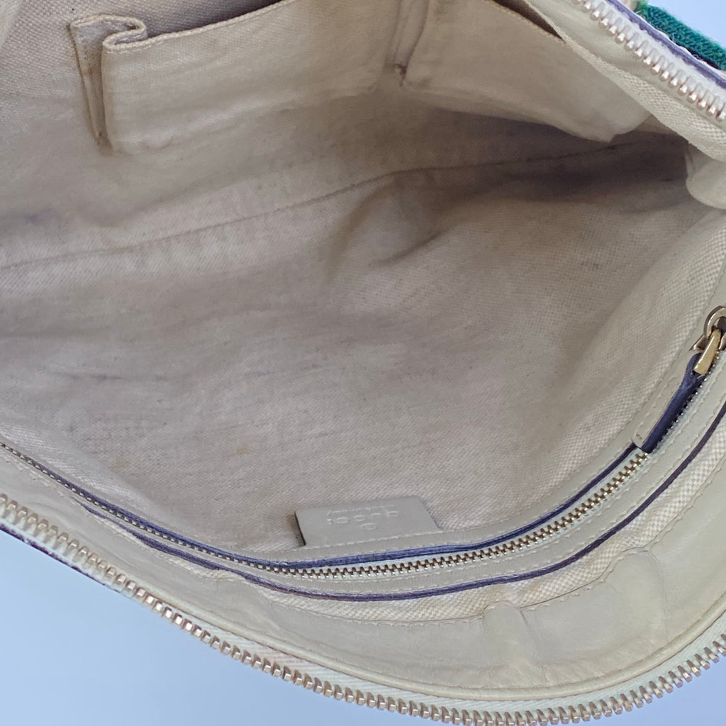 J2712 Gucci Crossbody Bag Mayfair GG Canvas Crossbody Bag | Pre-Owned Excellent Brown / Beige GG canvas/GG monogram