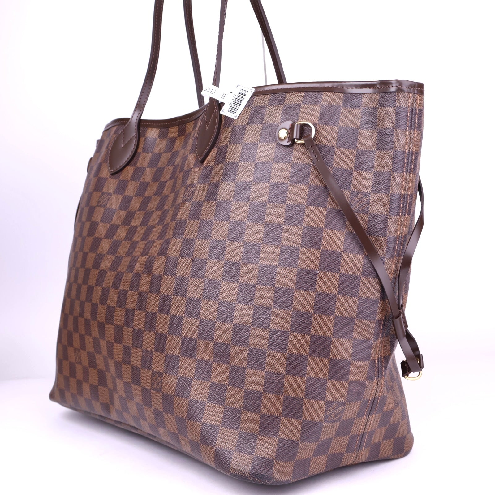 J2138R Louis Vuitton Damier Canvas Neverfull GM Bag- Pre Owned