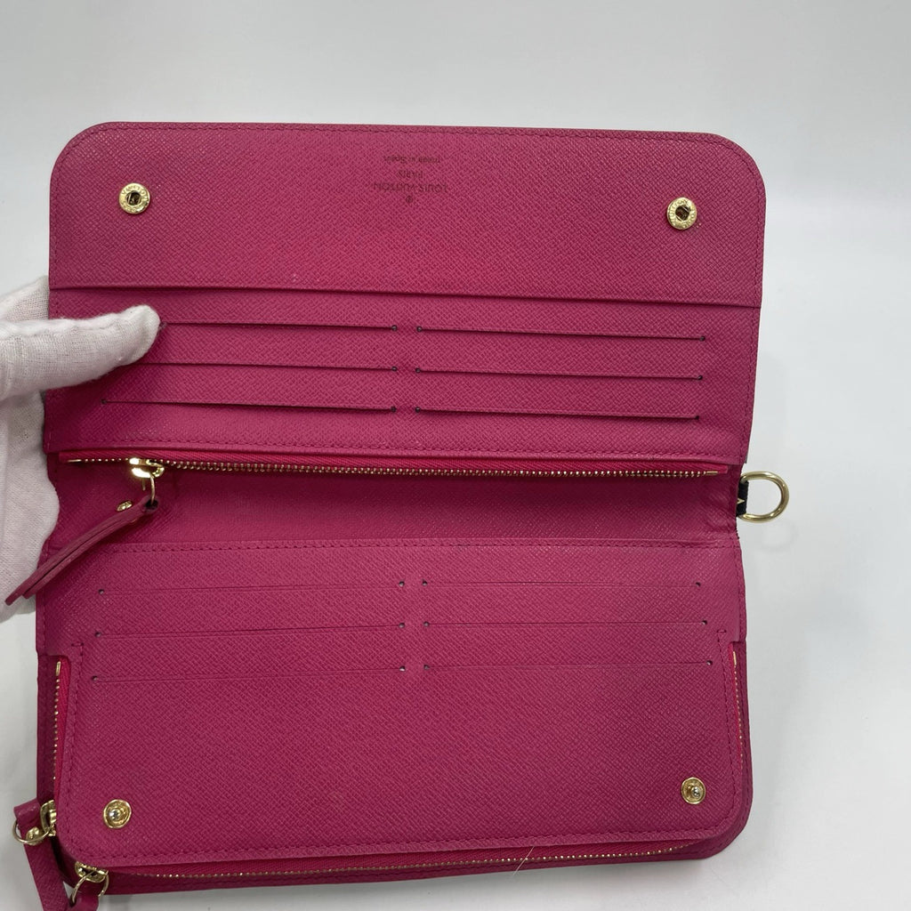 J2738 Louis Vuitton Wallet Insolite | Pre-Owned Like New Black Coated Canvas Monogram Multicolore