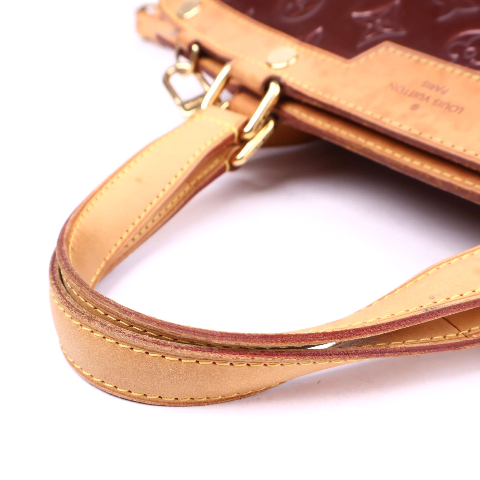 J3297 Louis Vuitton Brea MM Monogram Vernis Bag- Pre Owned
