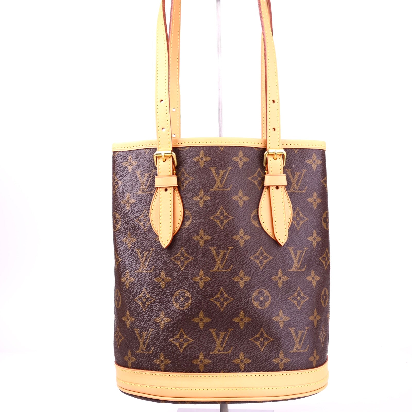 J3336R Louis Vuitton Monogram Canvas Petite Bucket Bag- Pre Owned