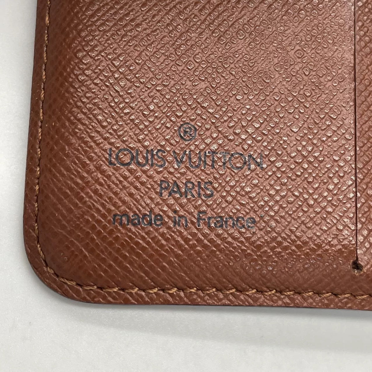 J2740 Louis Vuitton Wallet Compact Zip | Pre-Owned Like New Brown Coated Canvas Monogram