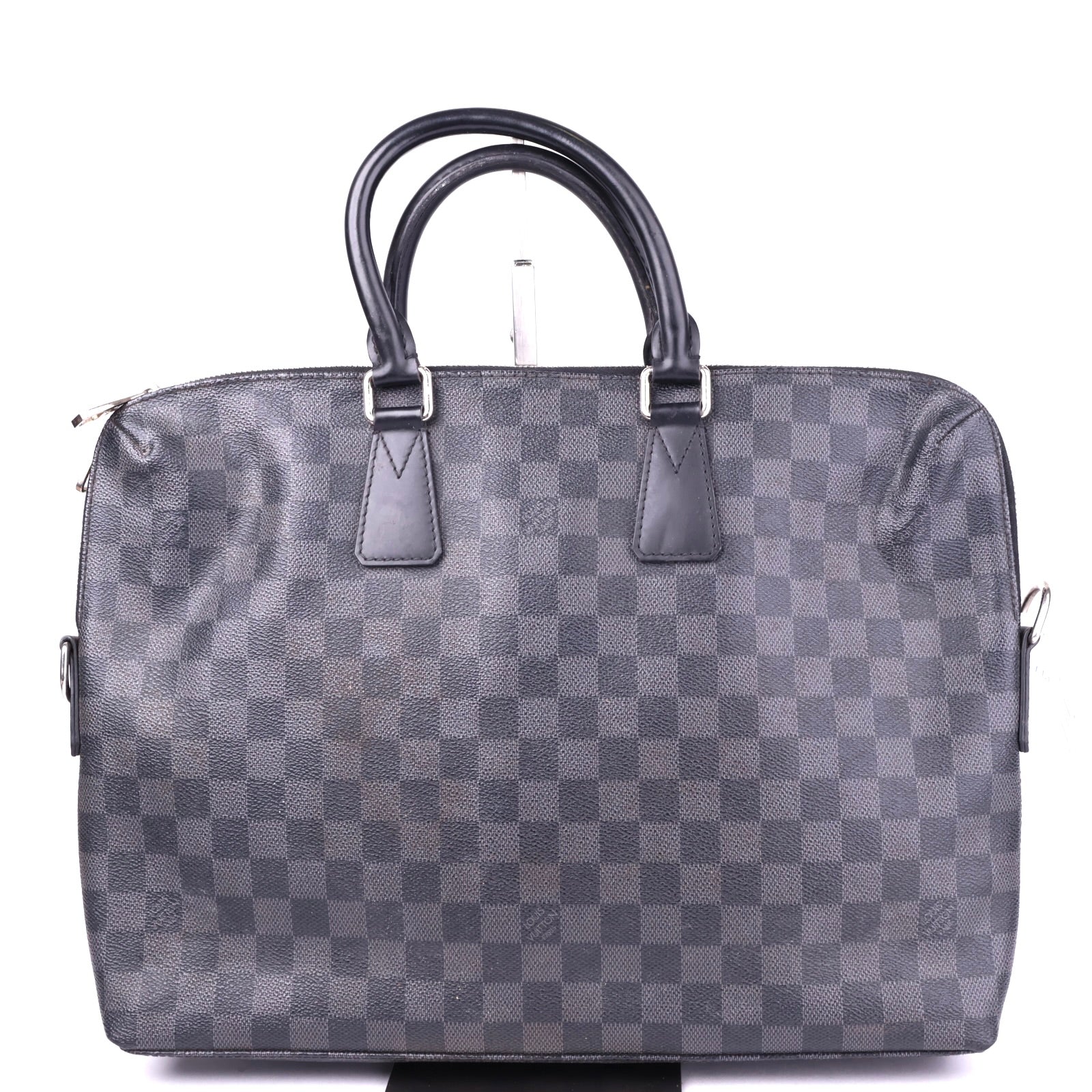 J3281 Louis Vuitton Damier Cobalt Canvas Dandy MM Briefcase Bag- Pre Owned