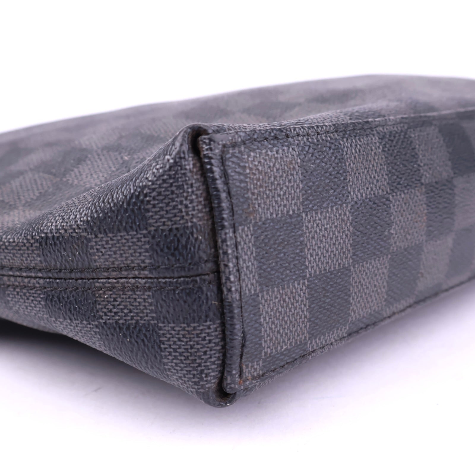 J3281 Louis Vuitton Damier Cobalt Canvas Dandy MM Briefcase Bag- Pre Owned