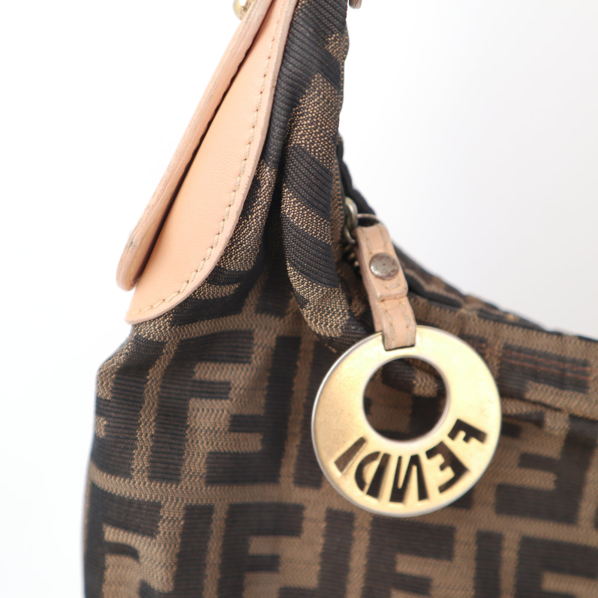 C2283R Fendi Shoulder Bag Zucca Chef Hobo | Pre-Owned Very Good Brown Canvas Zucca