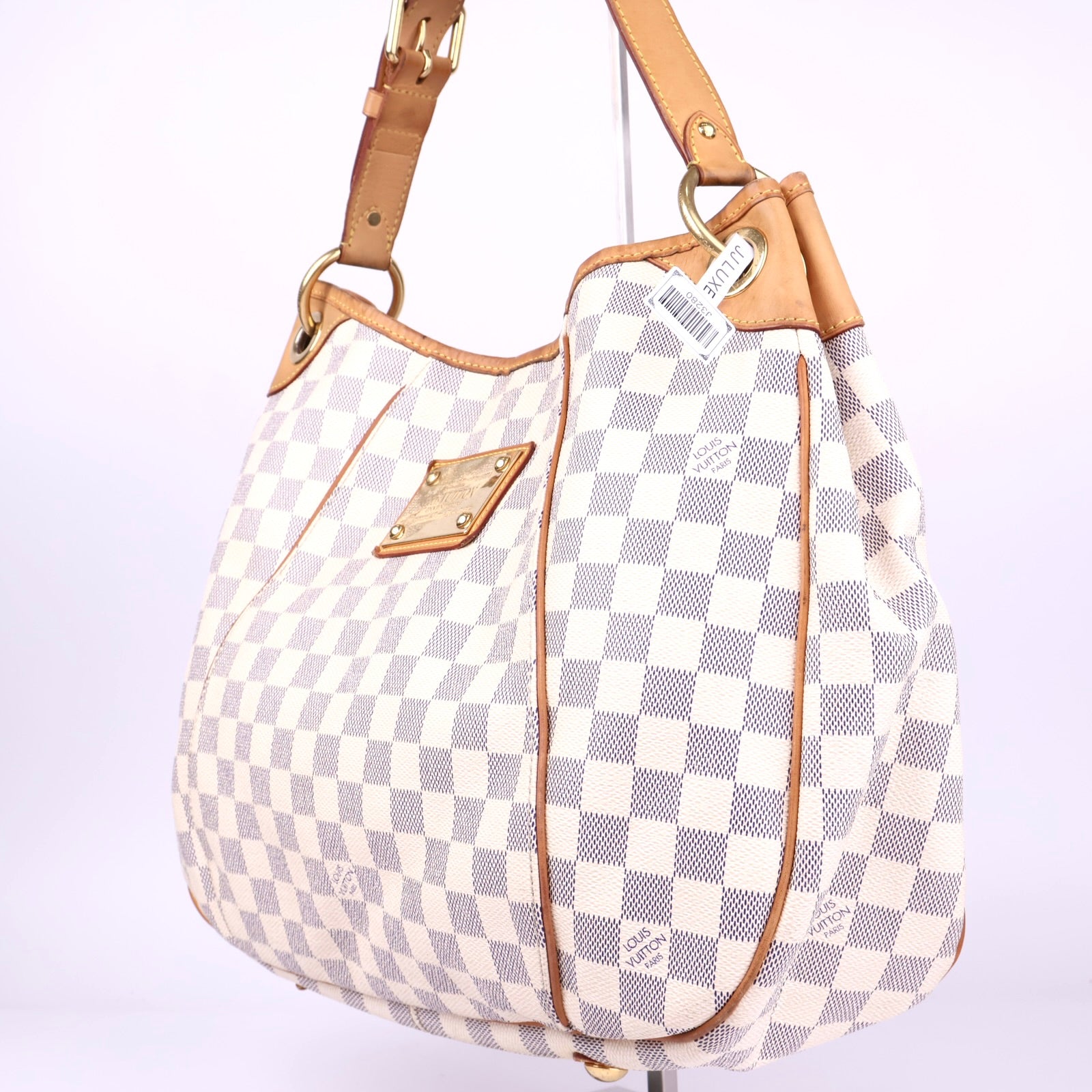 J3280 Louis Vuitton Damier Azur Canvas Galliera PM Bag- Pre Owned
