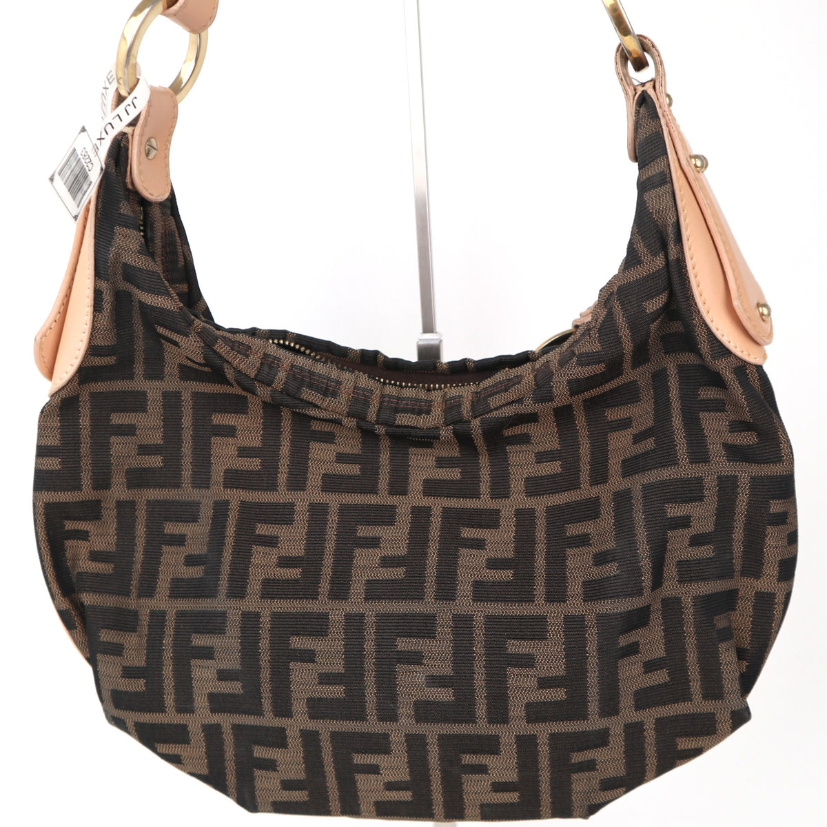 C2283R Fendi Shoulder Bag Zucca Chef Hobo | Pre-Owned Very Good Brown Canvas Zucca