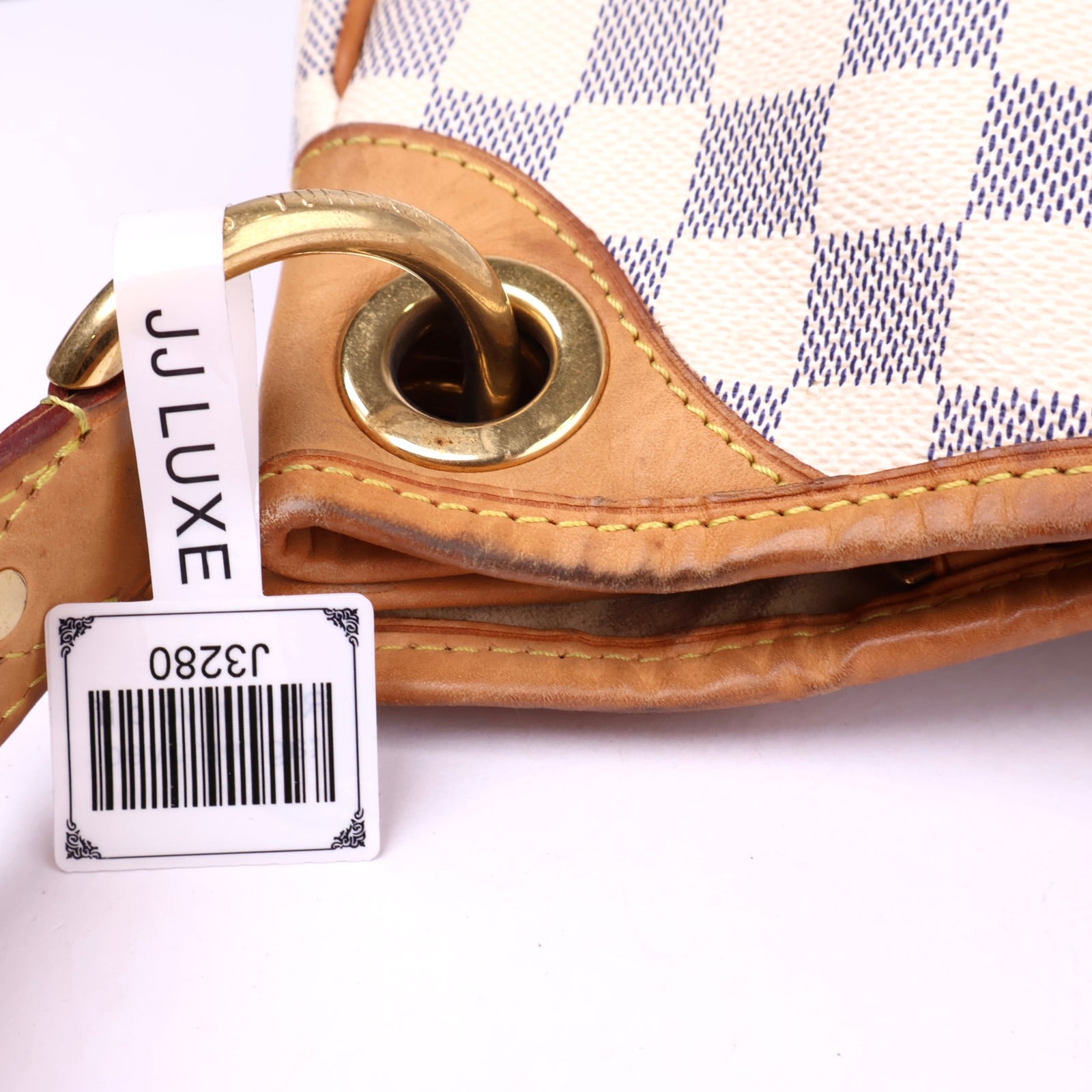 J3280 Louis Vuitton Damier Azur Canvas Galliera PM Bag- Pre Owned