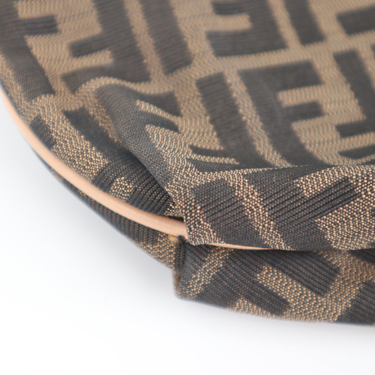 C2283R Fendi Shoulder Bag Zucca Chef Hobo | Pre-Owned Very Good Brown Canvas Zucca