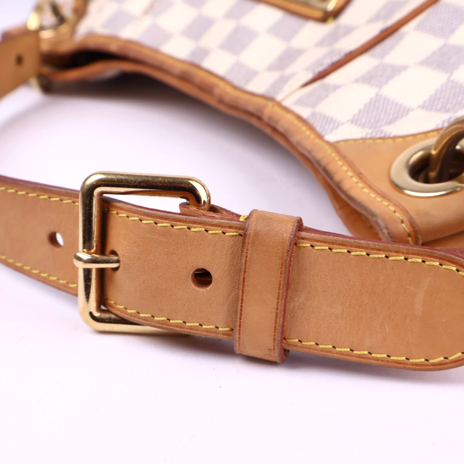 J3280 Louis Vuitton Damier Azur Canvas Galliera PM Bag- Pre Owned