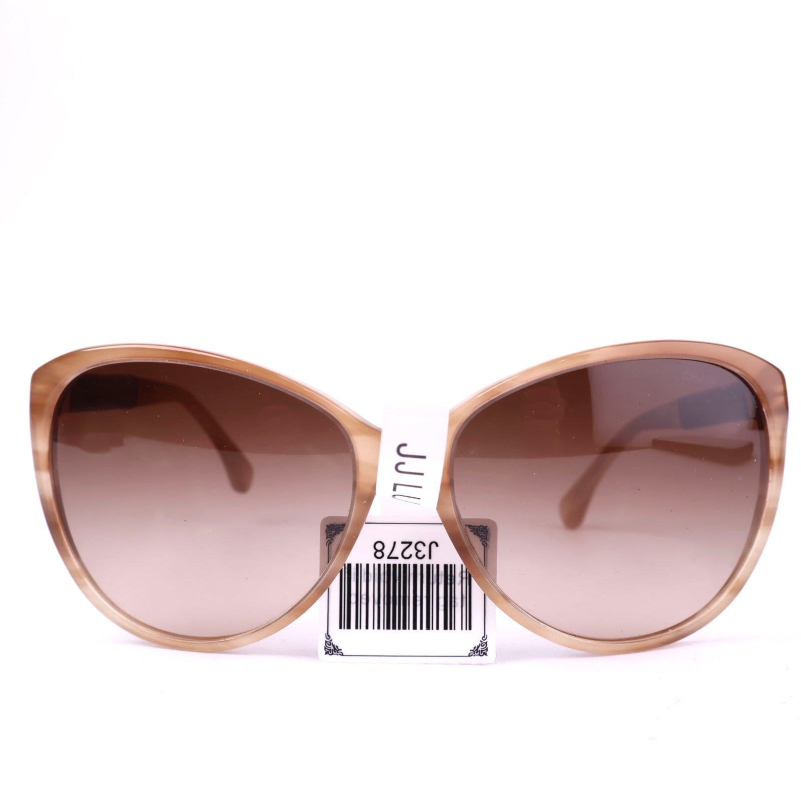 J3278 Chanel Interlocking CC Logo Cat Eye Sunglasses- Pre Owned
