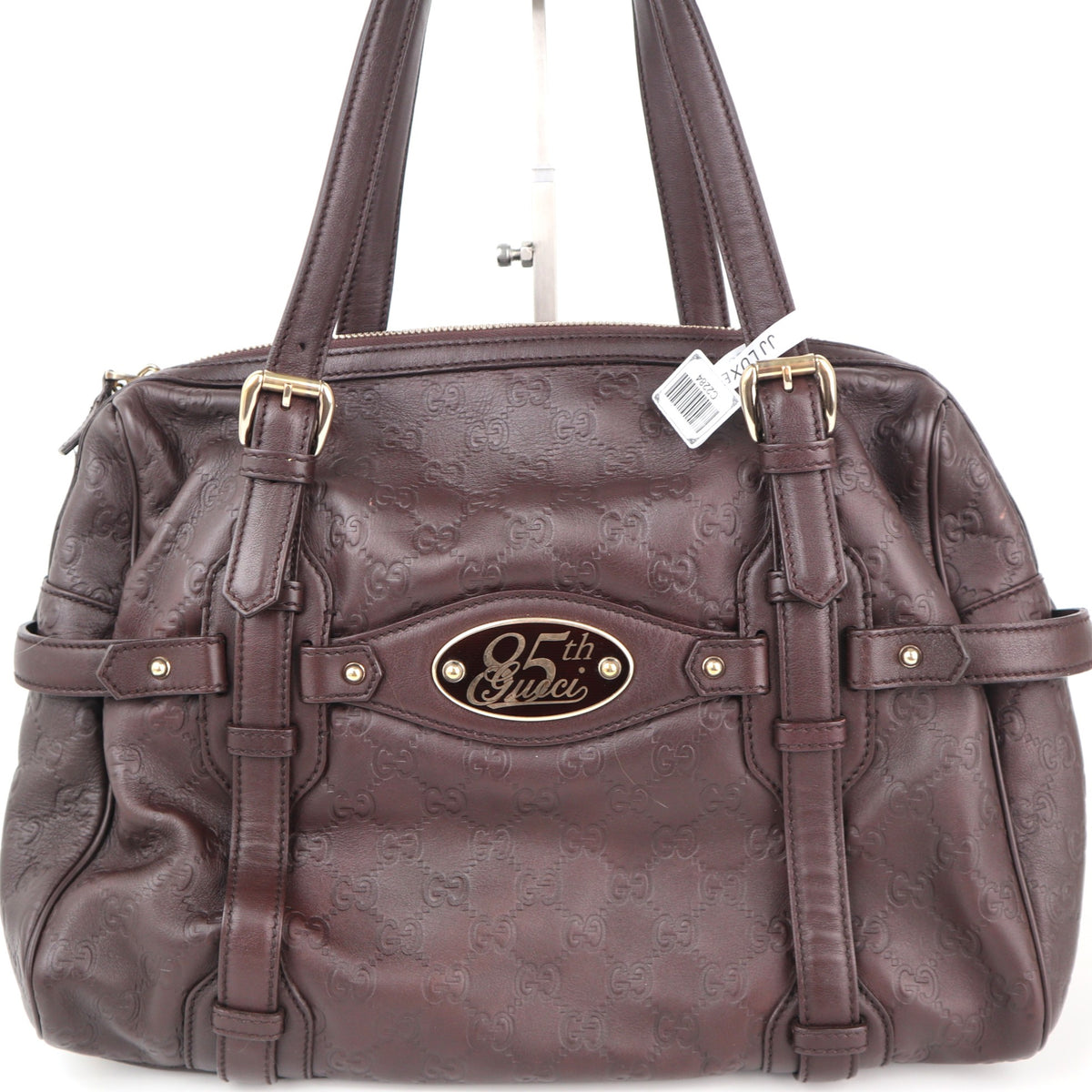 C2284 Gucci Shoulder Bag 85th Anniversary Guccissima Shoulder Bag | Pre-Owned Very Good Brown Guccissima Leather