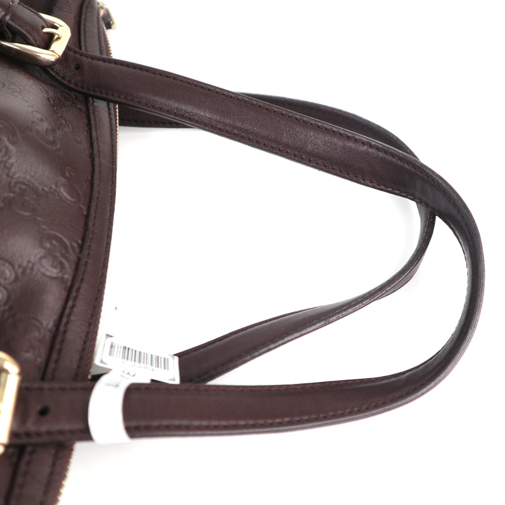 C2284 Gucci Shoulder Bag 85th Anniversary Guccissima Shoulder Bag | Pre-Owned Very Good Brown Guccissima Leather