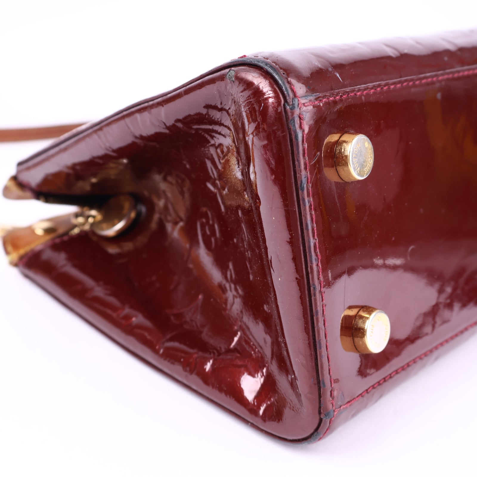 J2133 Louis Vuitton Brea MM Monogram Vernis- Pre Owned