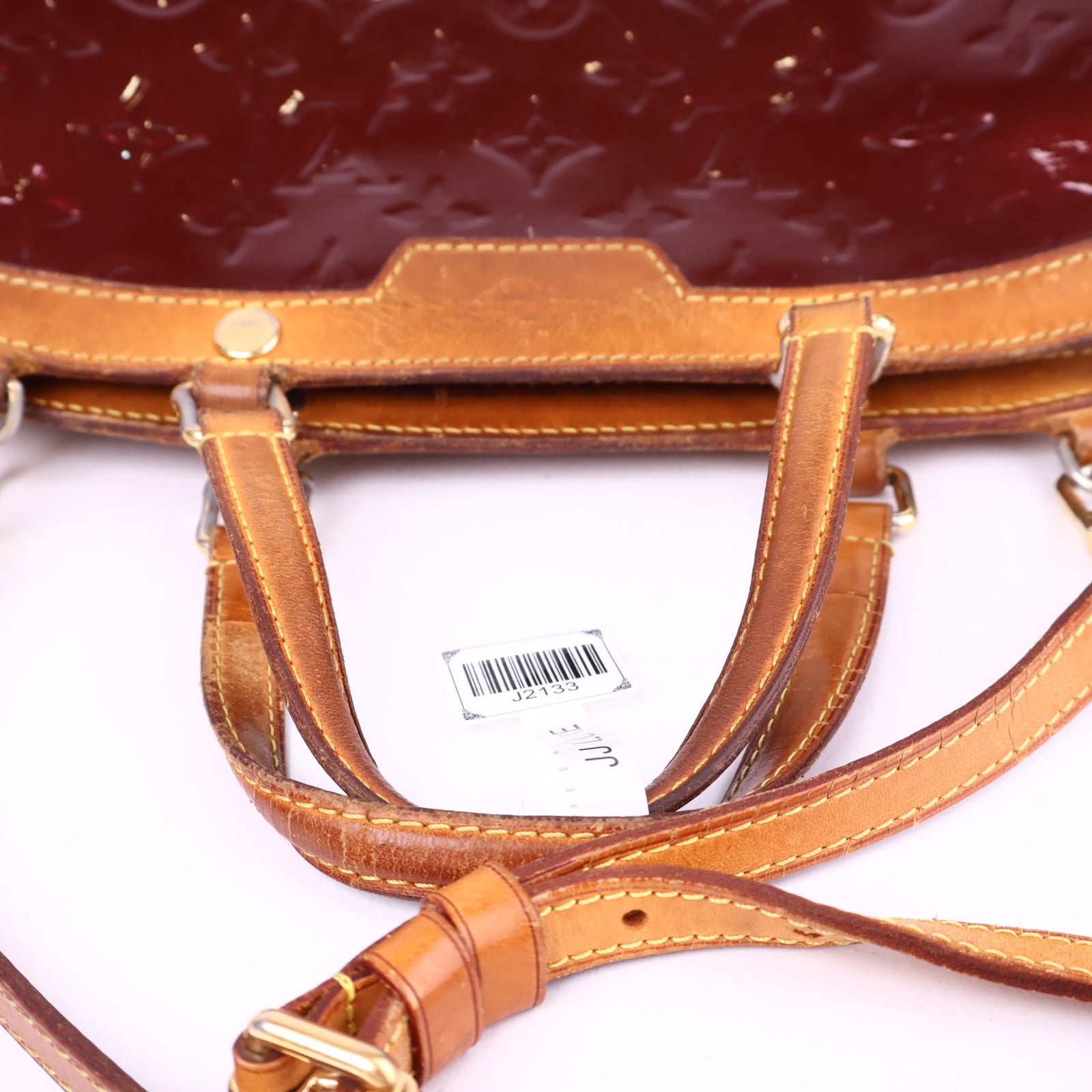 J2133 Louis Vuitton Brea MM Monogram Vernis- Pre Owned