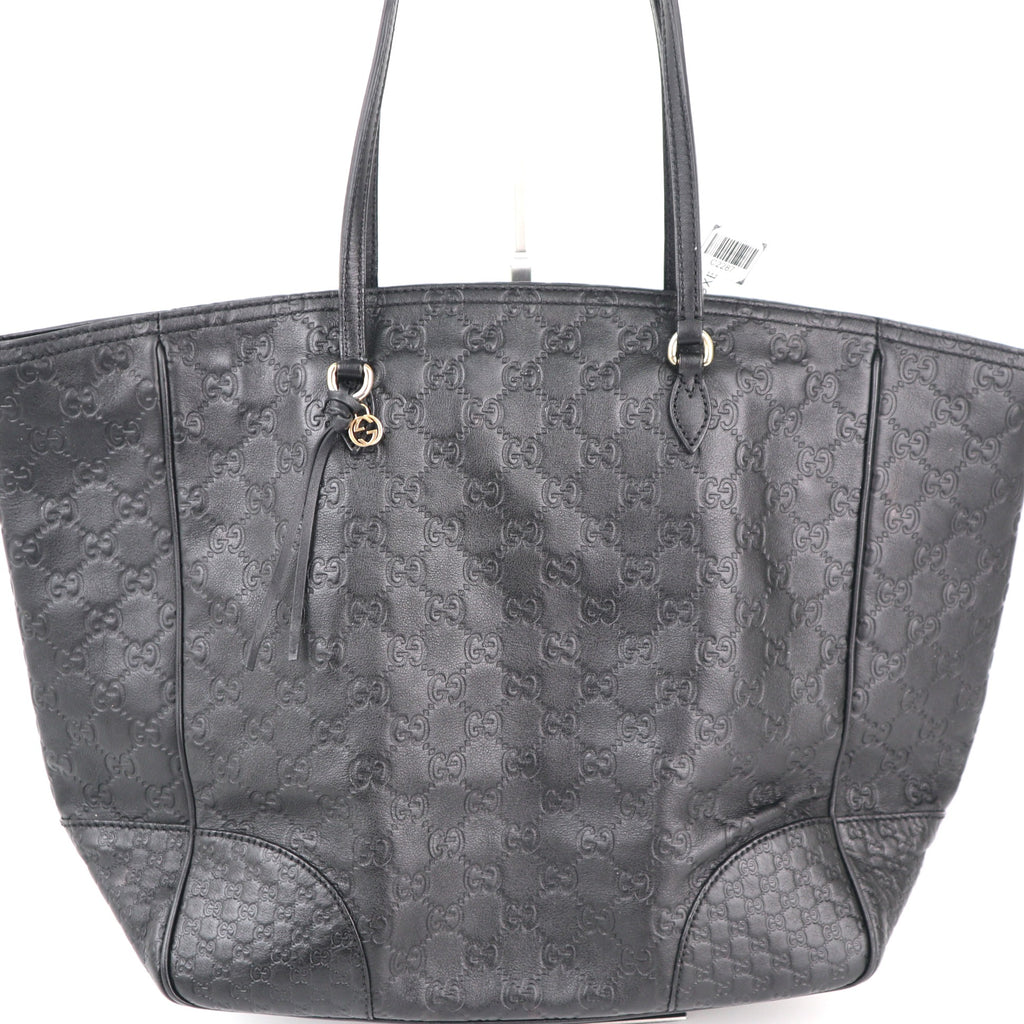 C2287 Gucci Shoulder Bag Microguccissima Bree Black | Pre-Owned Excellent Black Guccissima Leather
