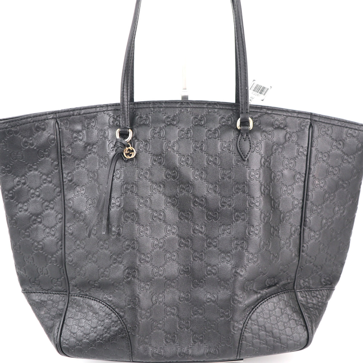 C2287 Gucci Shoulder Bag Microguccissima Bree Black | Pre-Owned Excellent Black Guccissima Leather