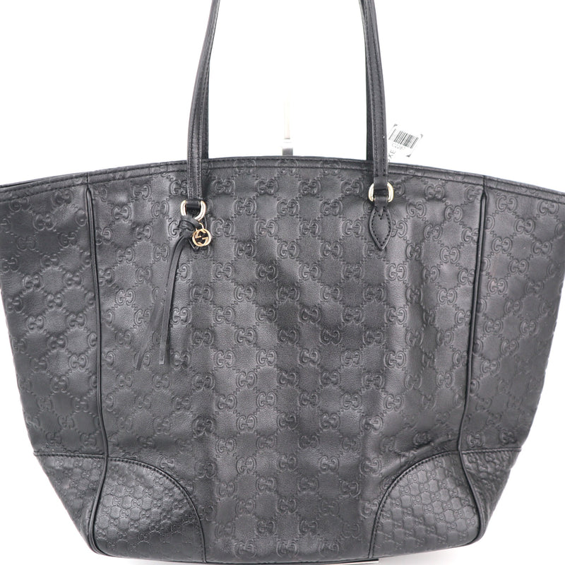 C2287 Gucci Shoulder Bag Microguccissima Bree Black | Pre-Owned Excellent Black Guccissima Leather