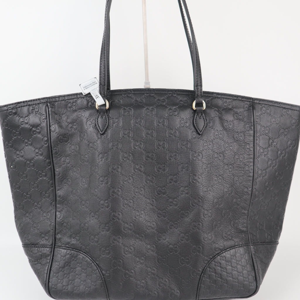 C2287 Gucci Shoulder Bag Microguccissima Bree Black | Pre-Owned Excellent Black Guccissima Leather