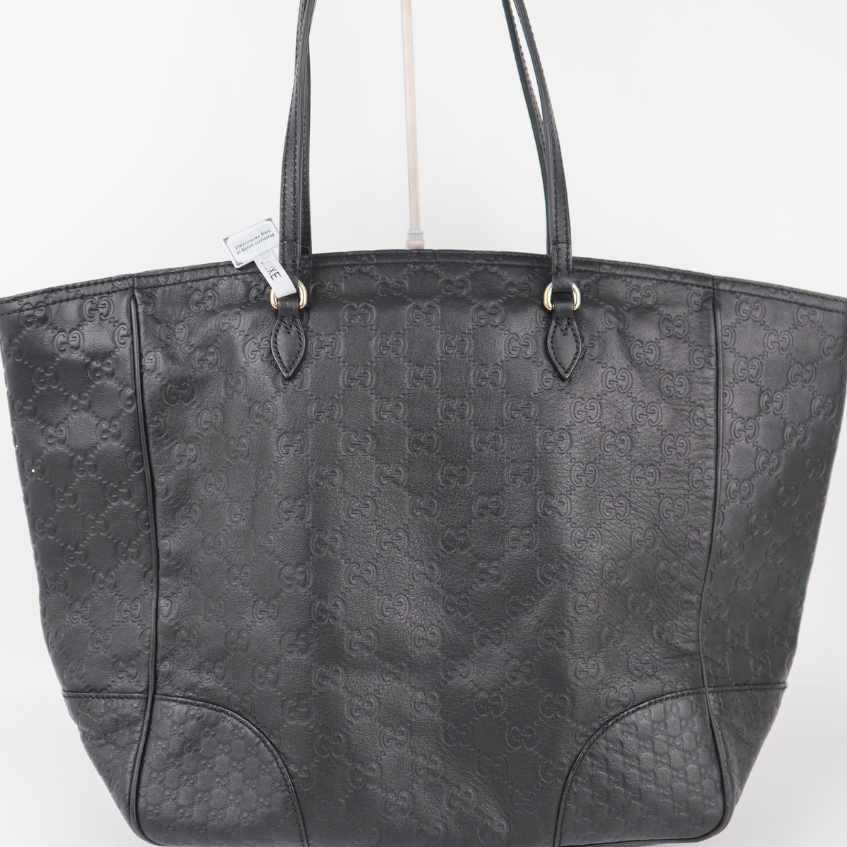 C2287 Gucci Shoulder Bag Microguccissima Bree Black | Pre-Owned Excellent Black Guccissima Leather