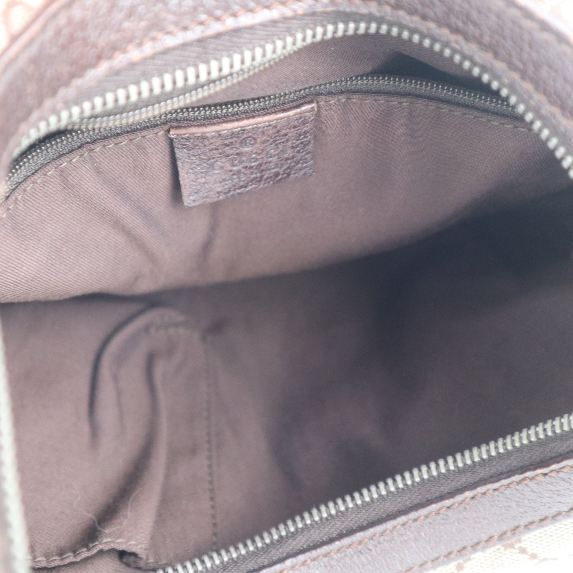 C2288 Gucci Tote Bag GG Canvas Pop Hobo Small | Pre-Owned Very Good Brown GG Canvas Canvas