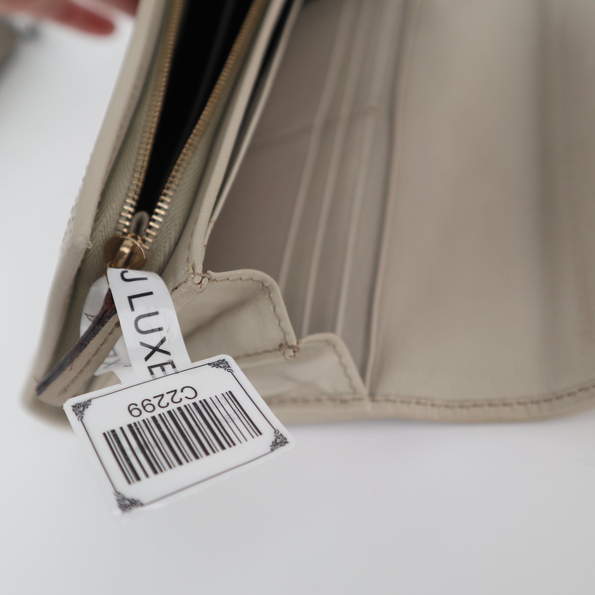 C2299 Gucci Wallet GG Canvas Sukey Interlocking G | Pre-Owned Very Good Brown GG Canvas Canvas