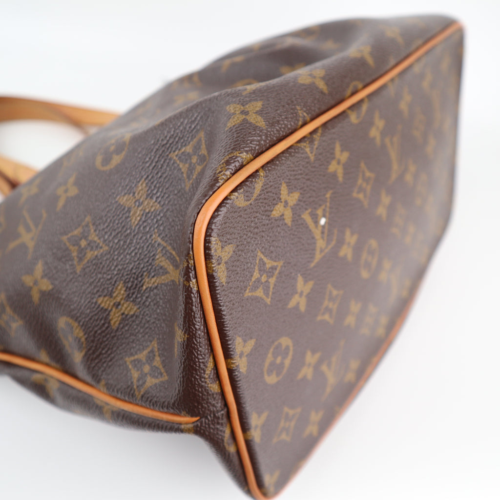 C2303 Louis Vuitton Shoulder Bag Monogram Canvas Palermo PM | Pre-Owned Very Good Brown Monogram Canvas
