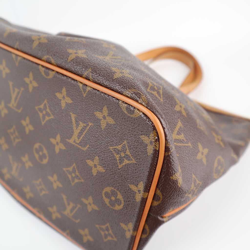 C2303 Louis Vuitton Shoulder Bag Monogram Canvas Palermo PM | Pre-Owned Very Good Brown Monogram Canvas