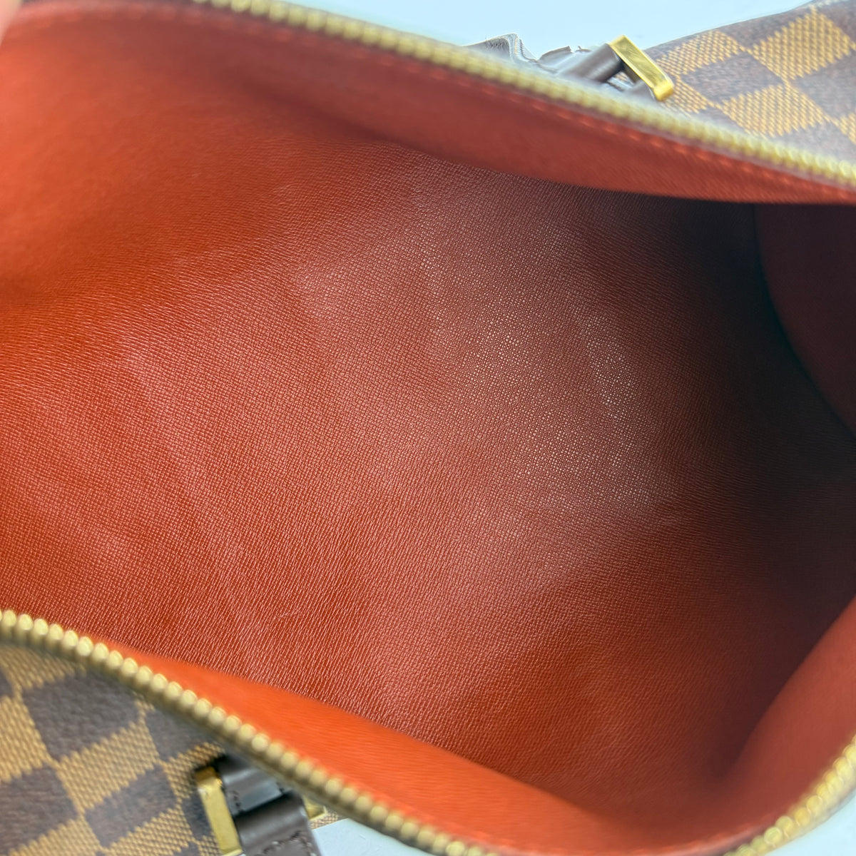J2955 Louis Vuitton Shoulder Bag Damier Ebene Papillon 30 | Pre-Owned Brown Damier Ebene Coated Canvas; Leather