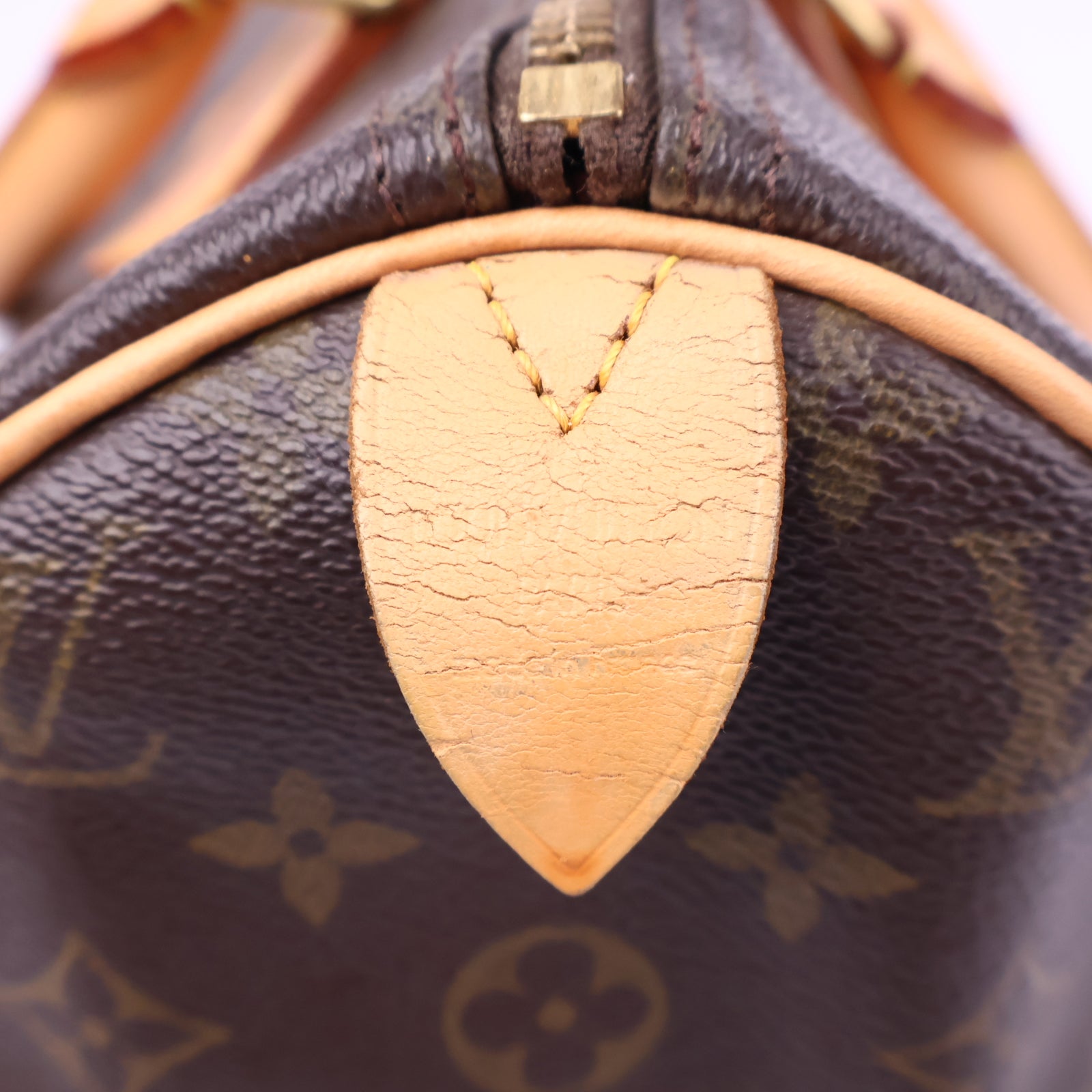 Louis Vuitton Speedy 30 Handbag Monogram Canvas Top Handle Bag J2062R | Pre-Owned Like New Brown Monogram Coated canvas