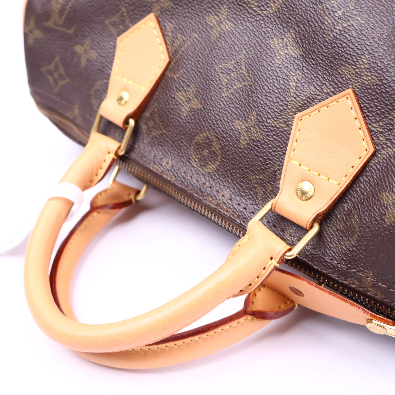 Louis Vuitton Speedy 30 Handbag Monogram Canvas Top Handle Bag J2062R | Pre-Owned Like New Brown Monogram Coated canvas