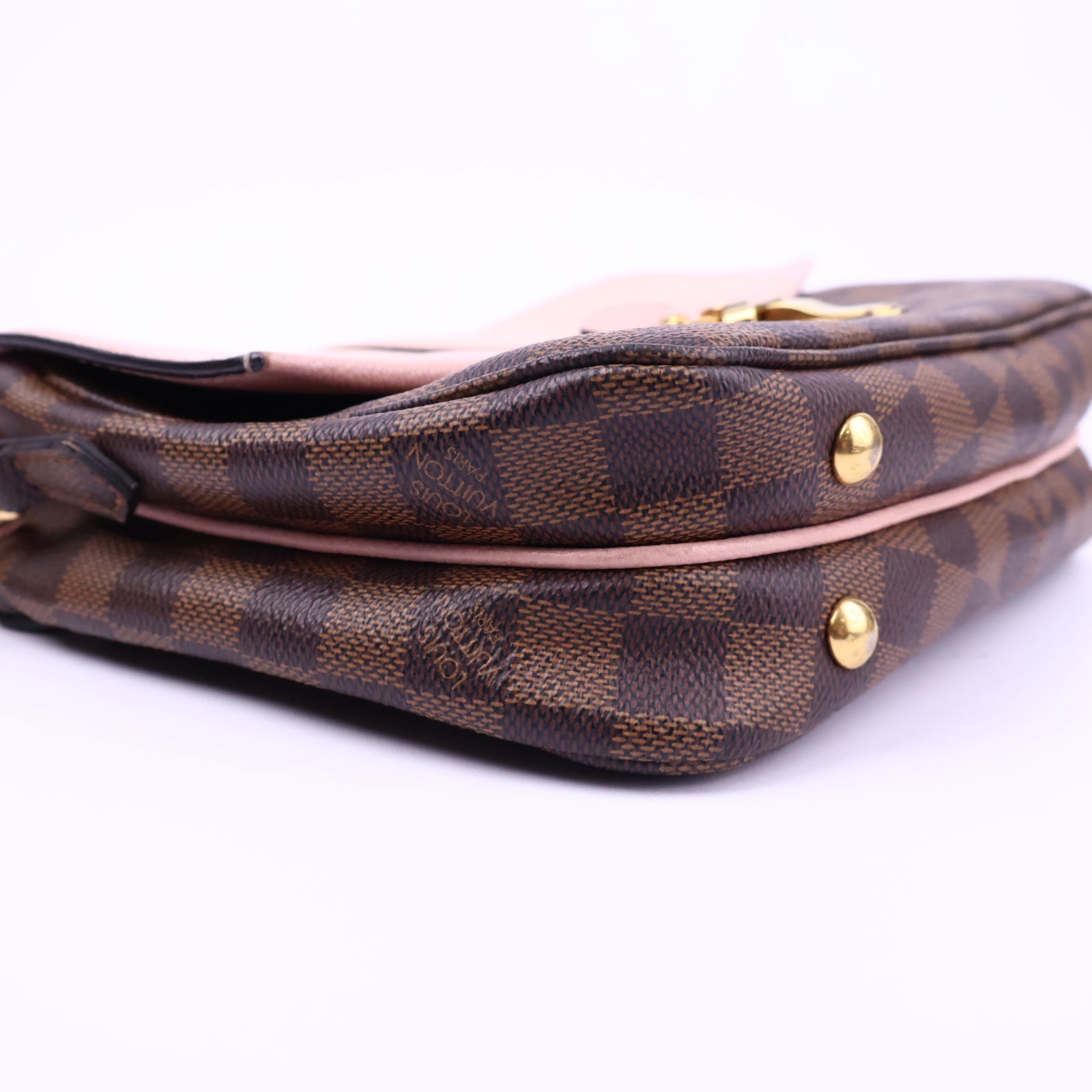 Louis Vuitton Clapton Handbag Damier Crossbody Bag J3313 | Pre-Owned Excellent Damier Coated canvas
