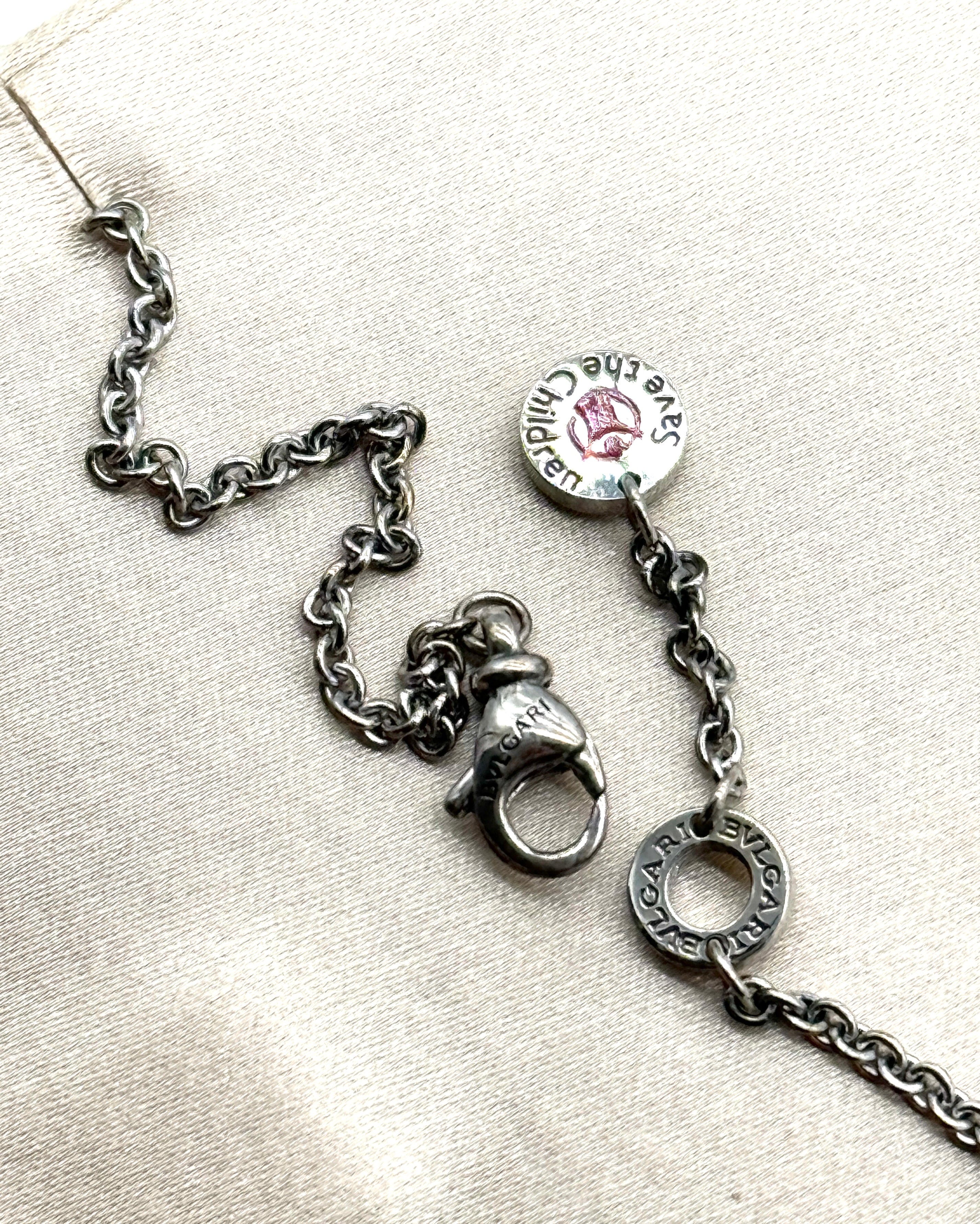 Bvlgari Save The Children Silver Bracelet