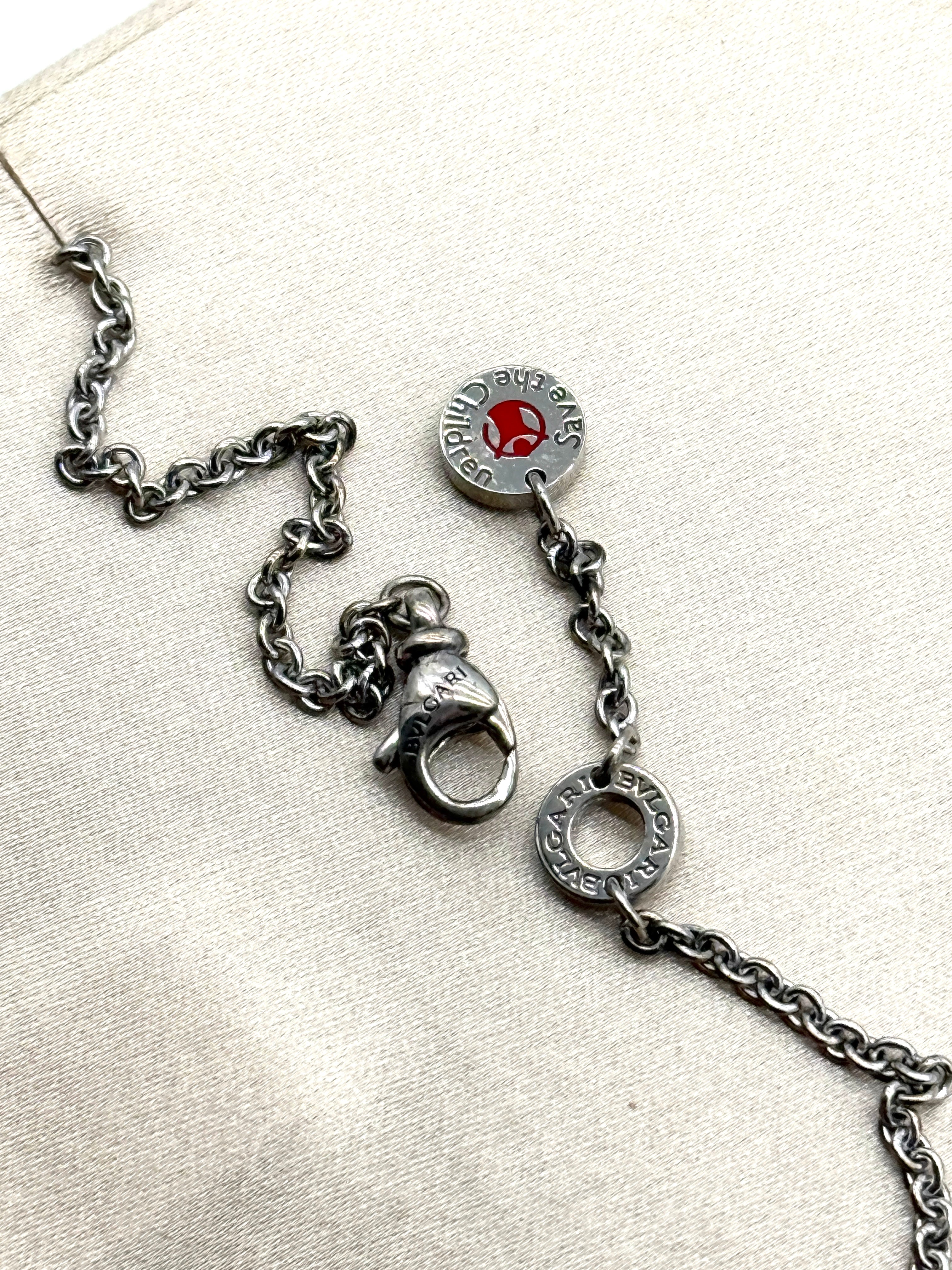 Bvlgari Save The Children Silver Bracelet
