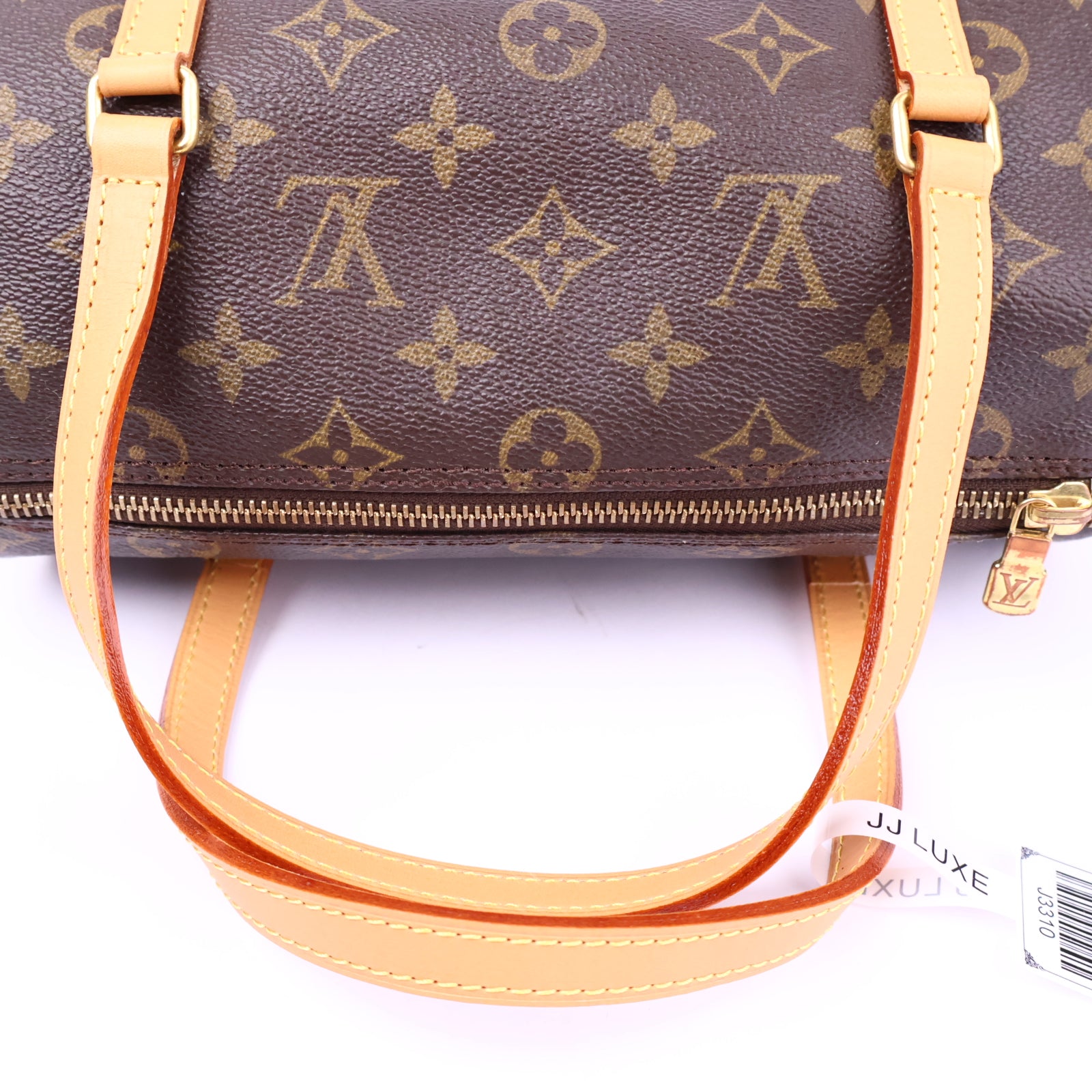 Louis Vuitton Monogram Papillon Brown Top Handle Bag J3310R | Pre-Owned Like New Brown Monogram Coated canvas