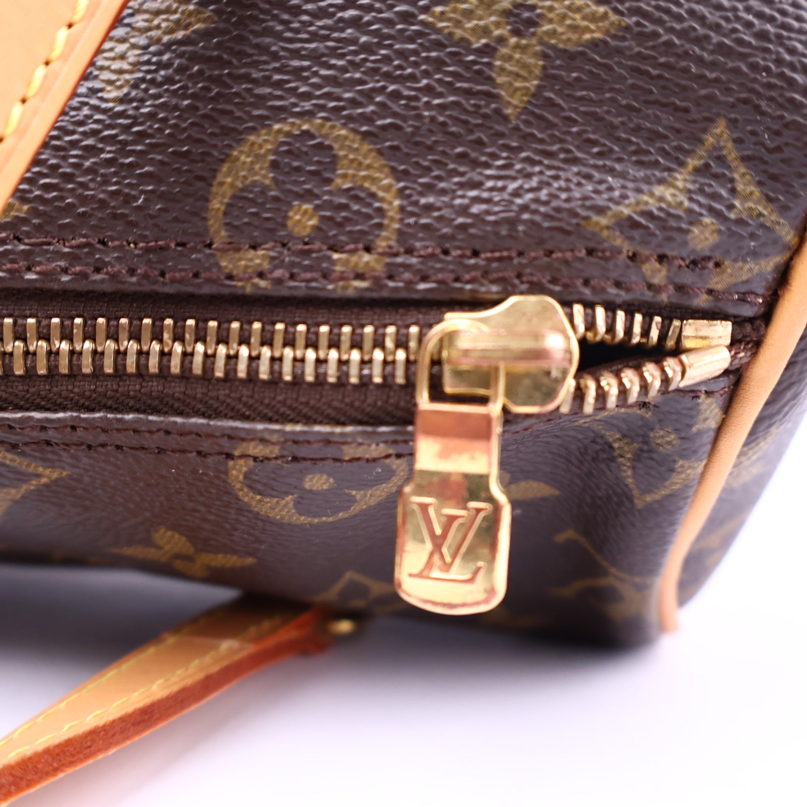 Louis Vuitton Monogram Papillon Brown Top Handle Bag J3310R | Pre-Owned Like New Brown Monogram Coated canvas