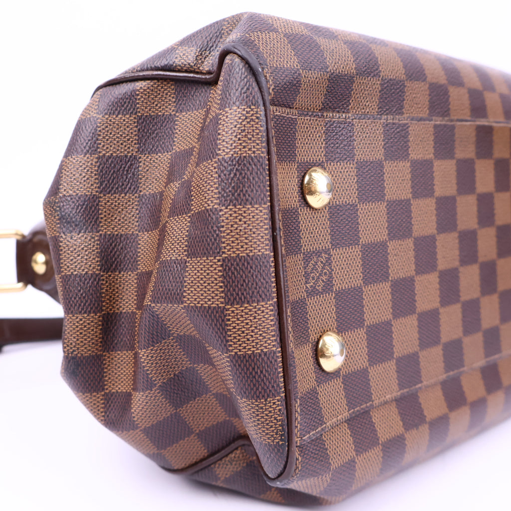 Louis Vuitton Trevi Handbag Damier Top Handle Bag J3300R# | Pre-Owned Like New Damier Coated canvas