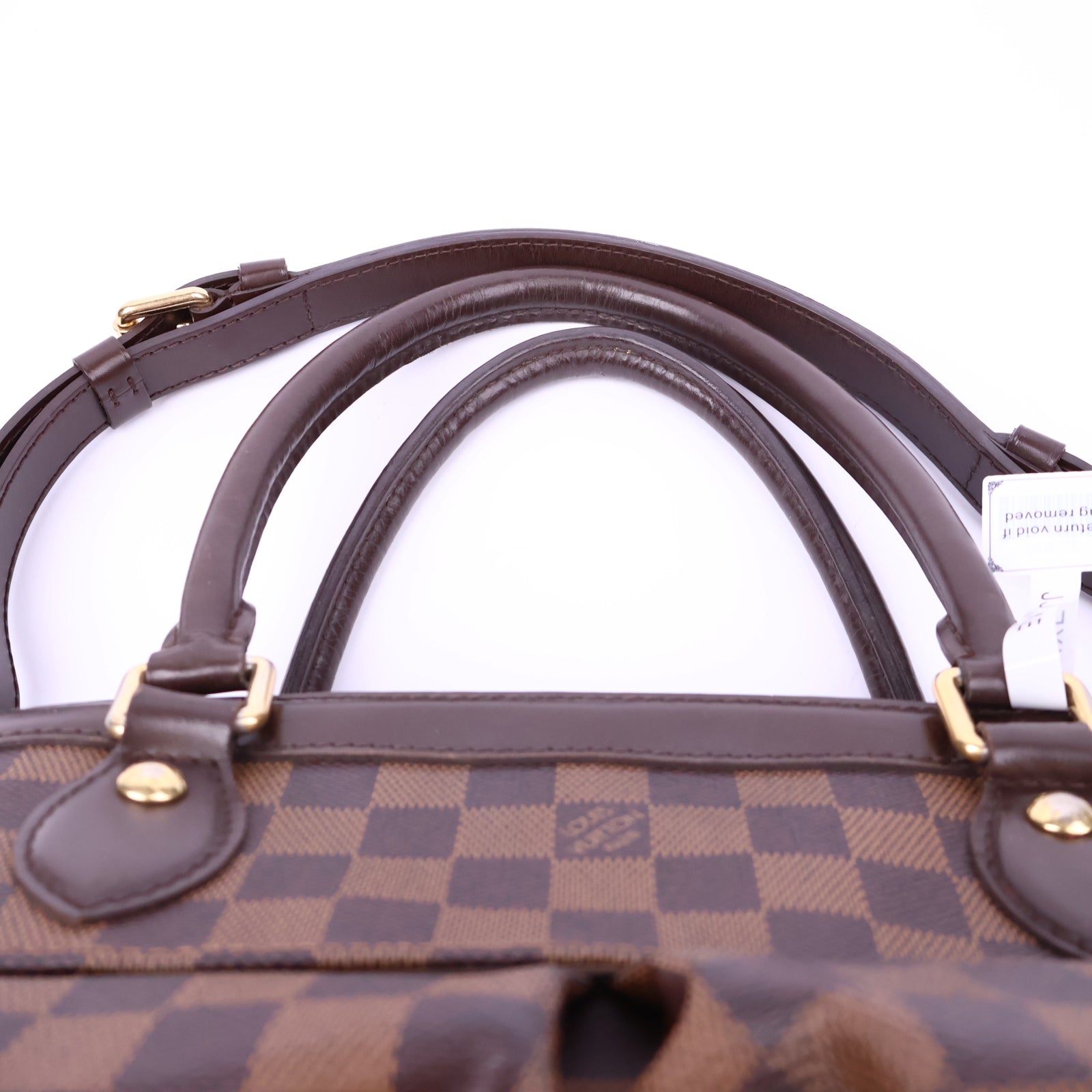 Louis Vuitton Trevi Handbag Damier Top Handle Bag J3300R# | Pre-Owned Like New Damier Coated canvas