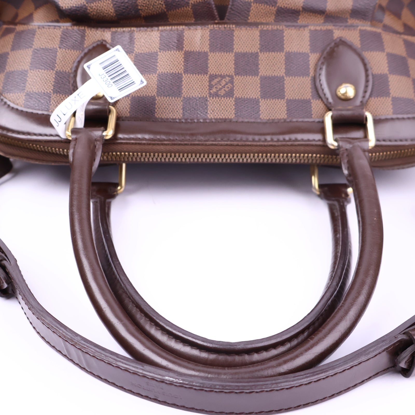 Louis Vuitton Trevi Handbag Damier Top Handle Bag J3300R | Pre-Owned Like New Damier Coated canvas